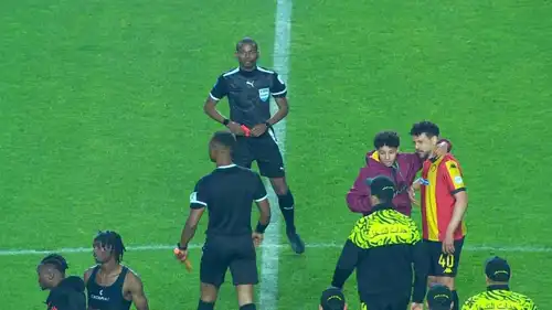 الحكم عيسى سي فور نهاية مباراة الترجي والأهلي 