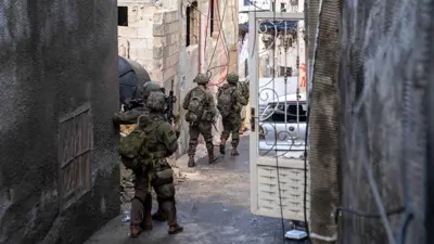 جنود إسرائيليون في أزقة جنين
