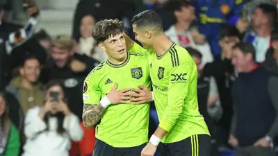 كريستيانو رونالدو مع غارناتشو