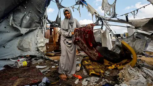 مشهد من غزة