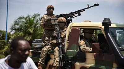 عناصر من الجيش المالي