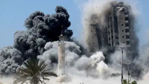 غارات سابقة على غزة