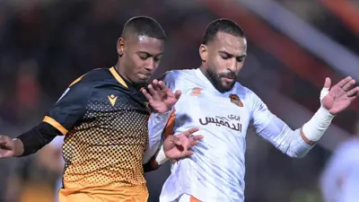 مباراة نهضة بركان والاتحاد التوركي