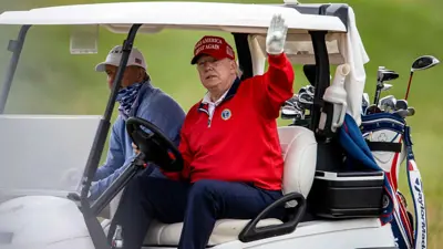 الرئيس الأمريكي دونالد ترامب