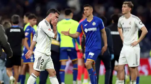 من خسارة ريال مدريد أمام خيتافي