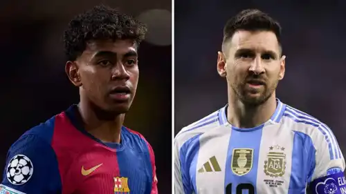 مواجهة مرتقبة بين ميسي ولامين يامال