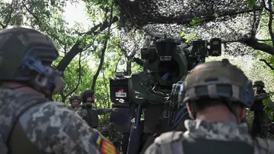 قوات أوكرانية تتصدى للروس خارج بوكروفسك