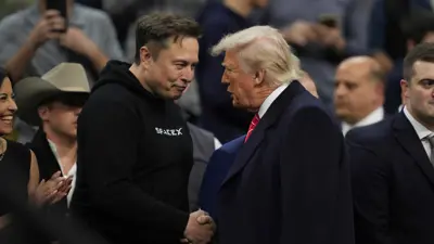 دونالد ترامب وإيلون ماسك