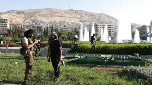 مسلحون في دمشق