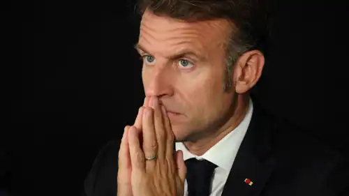 الرئيس الفرنسي إيمانويل ماكرون