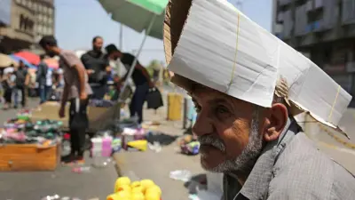 الحر الشديد في العراق