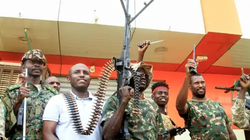 عناصر مسلحة من قوات بورتسودان