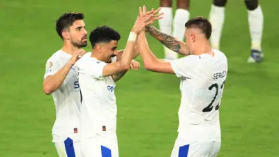 لاعبو الهلال السعودي