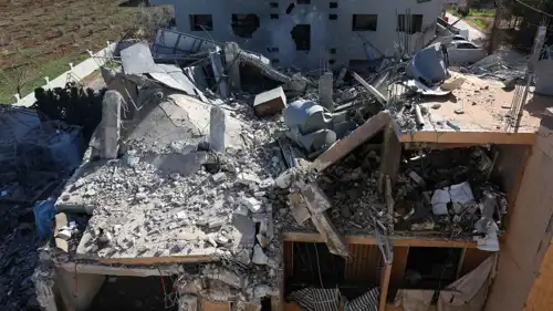 أضرار خلفها القصف الإسرائيلي على البقاع