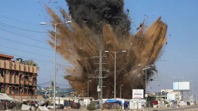 غارة إسرائيلية على قطاع غزة