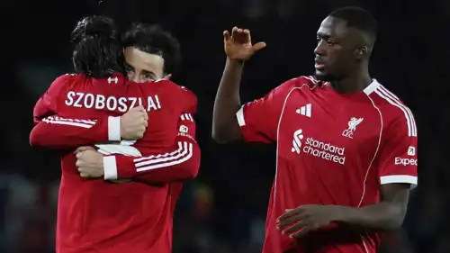 لاعبو ليفربول الإنجليزي