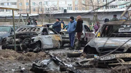 آثار الدمار جراء الحرب في أوكرانيا