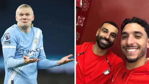 هالاند ومحمد صلاح ومرموش