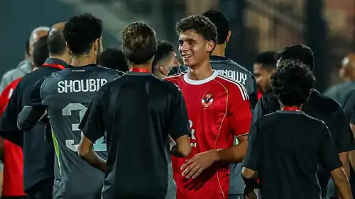 لاعبو الأهلي المصري