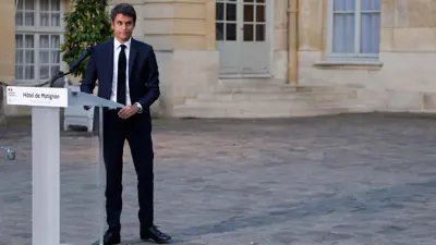 رئيس الوزراء الفرنسي أتال