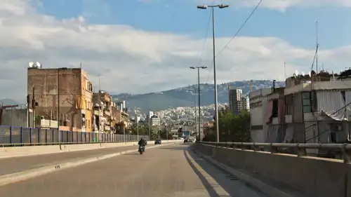 من شوارع العاصمة بيروت