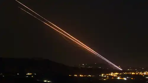 صواريخ أُطلقت من جنوب لبنان باتجاه إسرائيل