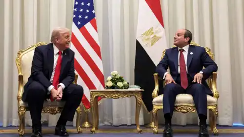 دونالد ترامب وعبد الفتاح السيسي