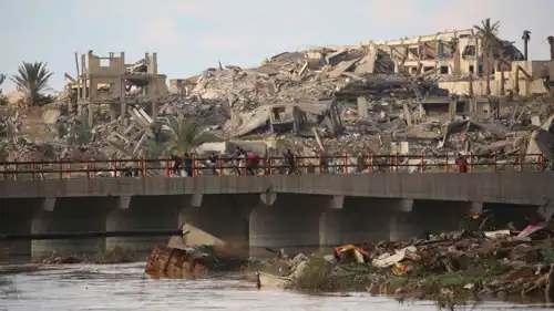 دمار في قطاع غزة