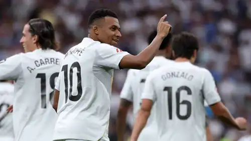 احتفال لاعبي ريال مدريد