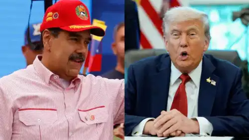 دونالد ترامب و نيكولاس مادورو
