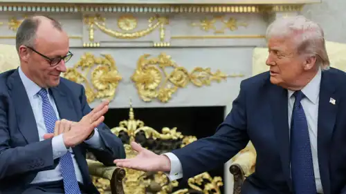 ترامب وميرتس