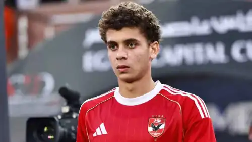 حمزة عبد الكريم مهاجم الأهلي المصري