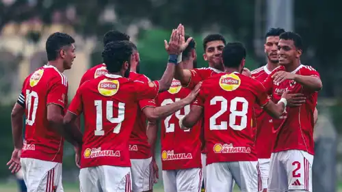 لاعبو الأهلي المصري