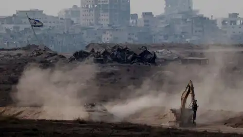 دبابة إسرائيلية في غزة