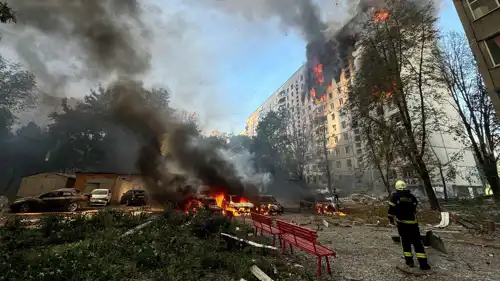 قصف روسي سابق على أوكرانيا