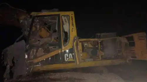 حفارة جنوب لبنان استهدفتها إسرائيل