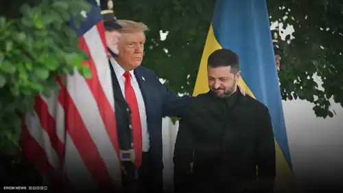 مغازلة بين ترامب وزيلينسكي