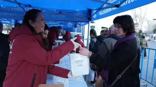 جانب من حفل الإفطار في العاصمة التركية إسطنبول