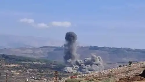 من الضربات الإسرائيلية على جنوب لبنان