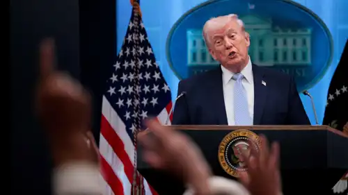 الرئيس الأمريكي دونالد ترامب