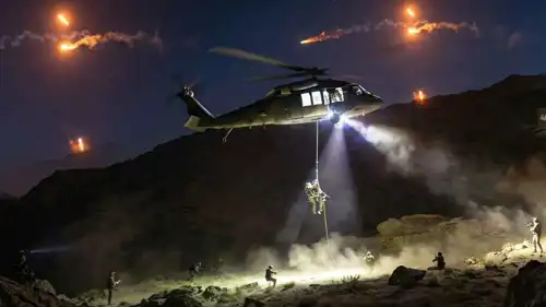 من عملية إنقاذ الطيار الأمريكي