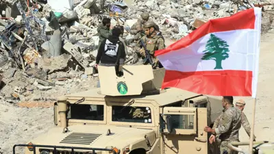 دورية للجيش اللبناني في قرية العديسة الحدودية 