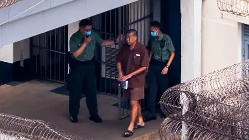 جيمي لاي خلال وجوده في السجن