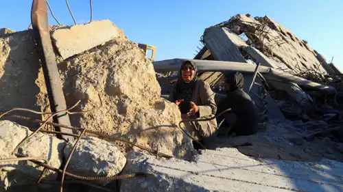 مشهد من غزة