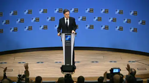 الأمين العام لحلف شمال الأطلسي مارك روته