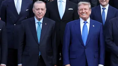 دونالد ترامب ورجب طيب أردوغان