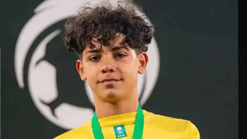 كريستيانو جونيور لاعب النصر الصاعد