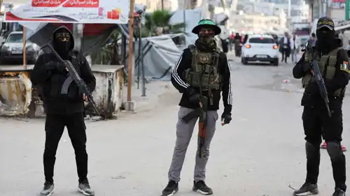 مقاتلون من حماس والجهاد الإسلامي