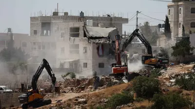 عمليات هدم إسرائيلية في الضفة الغربية