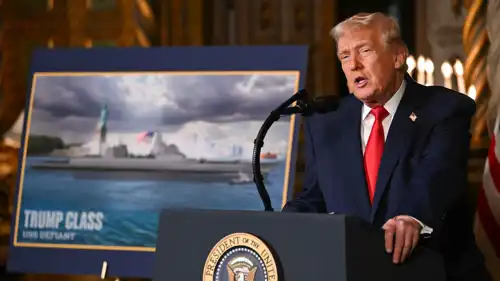  ترامب يعلن عن مبادرة الأسطول الذهبي 